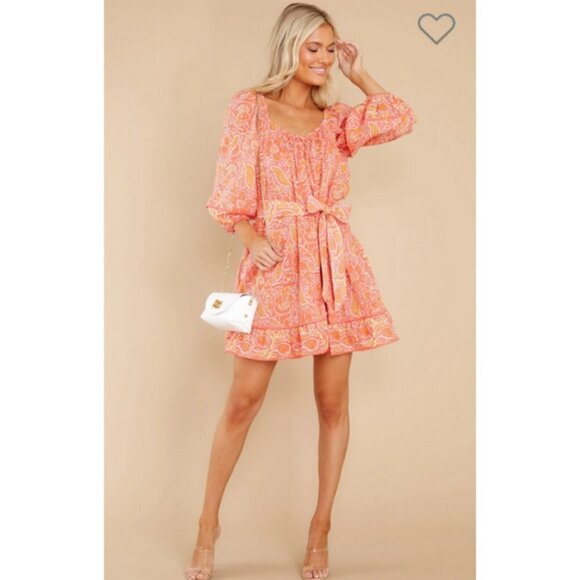 💕CLEOBELLA💕 Grace Mini Dress ~ Blossom Abstract Floral Print XS NWOT - Picture 10 of 16